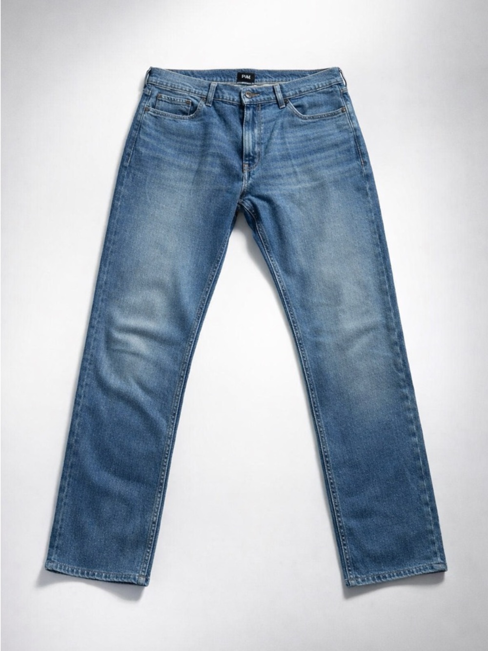 PAIGE Men Straight Jeans - Light Blue Denim